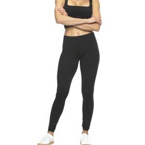 Felina 2 pack velvety soft lightweight wide waistband leggings Size Medium